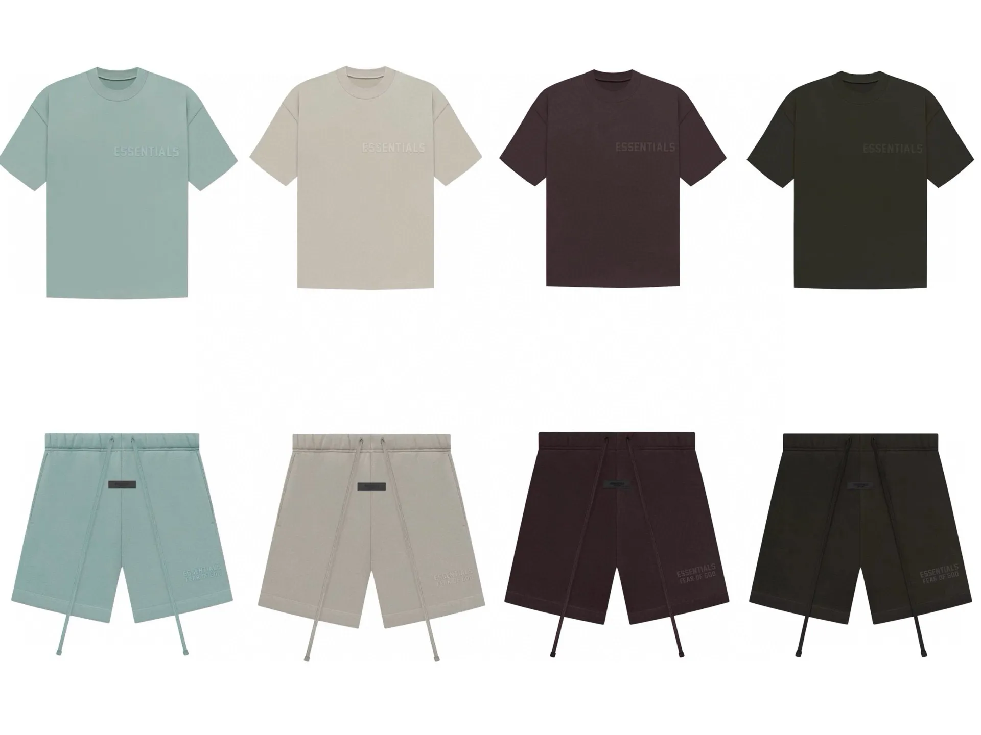 🦋Exclusive for cross-border supply, Hot Sale🦋80 【Purple】Essentials FW 23 Essentials Shorts Smoke Solid color elastic straight American heavyweight casual shorts for men and women Same Style ESSENTIALS was founded in Los Angeles, USA in 2018. The original intention of the establishment was to let more people wear affordable Versatile trendy items. In terms of fabric tailoring, it follows the same comfort and fineness as FEAR OF GOD, and the design is simplified from complexity, with the eye-catching "ESSENTIALS" LOGO running throughout. ESSENTIALS has been favored by fashion enthusiasts since its launch, and many European and American superstars are also its loyal buyers, such as KANYE WEST, JUSITN BIEBER, RIHANNA, etc. . . . . The most popular FOG color on the Internet is here, double-row silicone, the original custom-made fabric is soft and comfortable, no color difference, the custom-dyed rib collar is dyed in the same vat, the original Authentic designated flocking printing factory, there are few machines on the market that can produce a three-dimensional 3D feeling, the width and length of each letter and the 3D depth, etc., the ceiling of the industry, that is to say, you don’t need to look closely to know that it is 3D. In the details, we can see that the size of each corner of the hood is symmetrical and made of double-layer fabric. Factory’s great technology is that it can make each corner symmetrical so that it doesn’t look soft and floppy when worn, and it feels stiff. The original OVERSIZE version is full of high street style. Color: Light Black, Haze Blue, Plum, Seal Gray Size: XS-XL (maximum weight) Recommended: Same Style for men and women